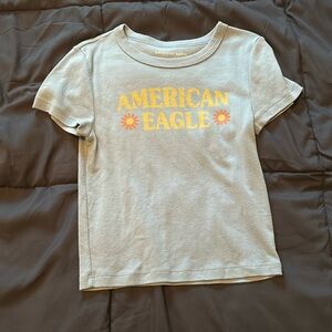 American Eagle Baby Tee Womens Small